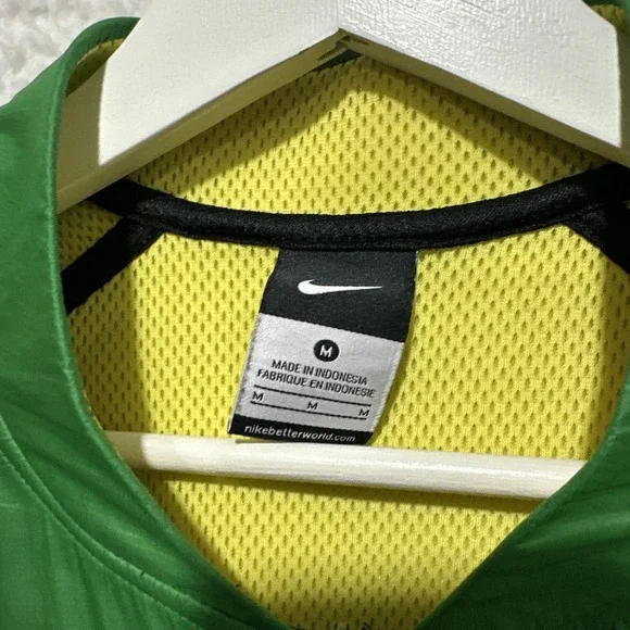 Nike Men's Vest Size M Team Issue Oregon Ducks Hyper Elite Full‎ Zip Green - Picture 3 of 16